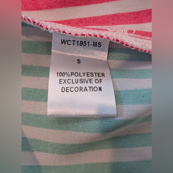 THML Women’s Multicolored Striped Babydoll Tank NWT Size Small - Picture 4 of 9